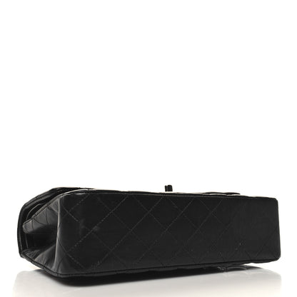 Chanel Lambskin Quilted Medium Double Flap Black 4 of 10