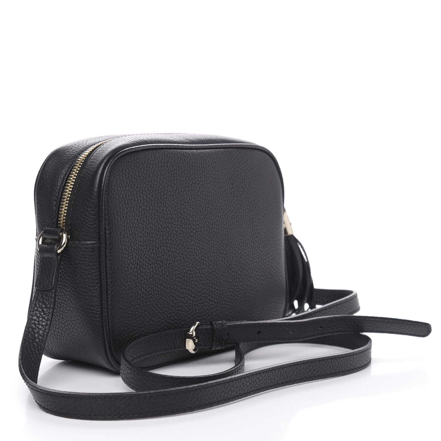 Gucci Pebbled Calfskin Small Soho Disco Bag Black 3 of 12