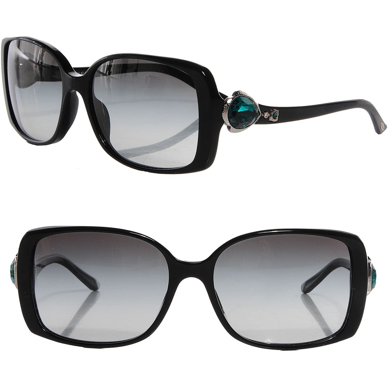 Bulgari BVLGARI Swarovski Gem 8079-B Sunglasses Black 1 of 5