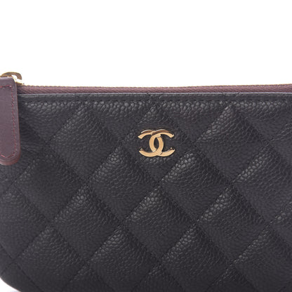 Chanel Caviar Quilted Small Cosmetic Case Black 10 of 10