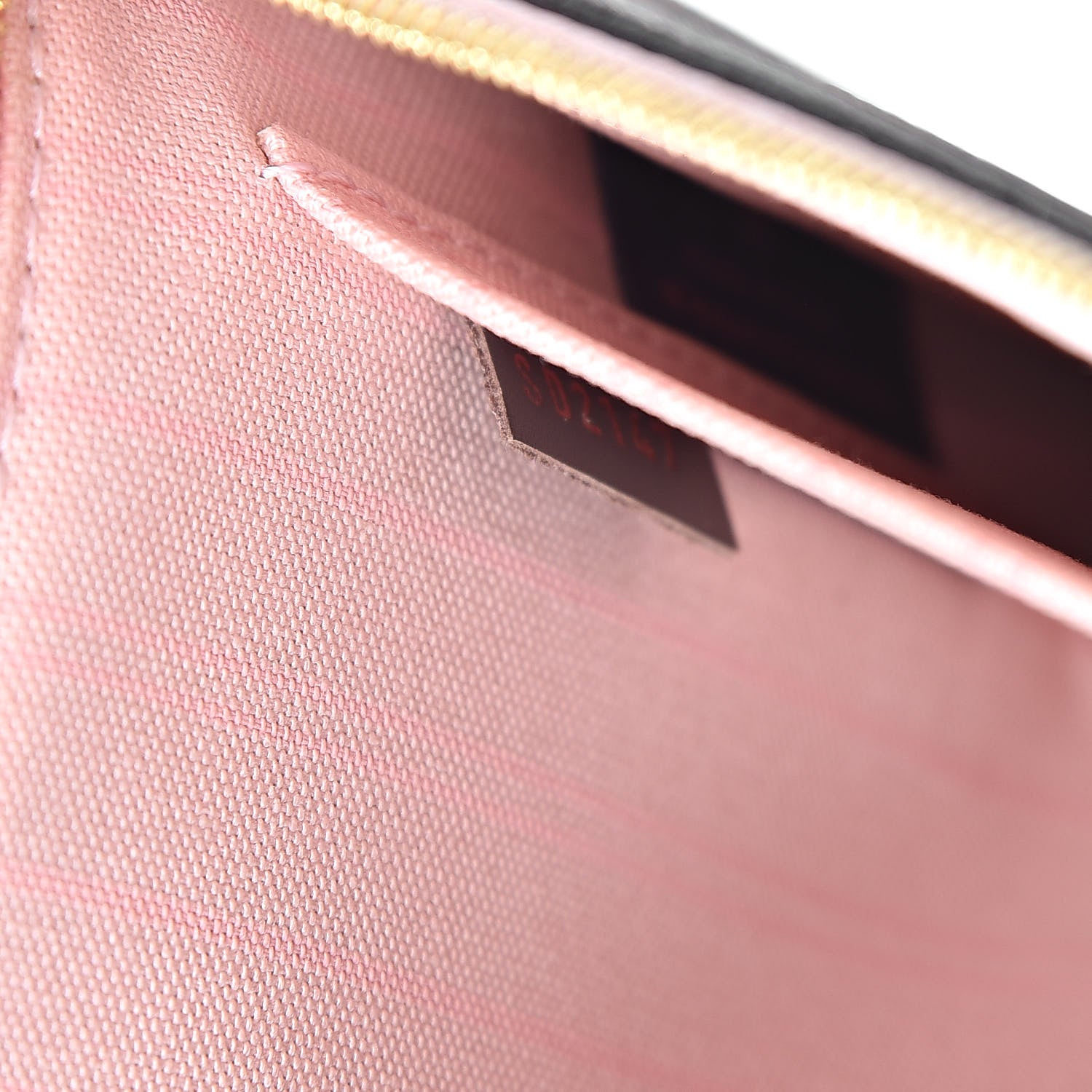 Louis Vuitton Damier Ebene Neverfull MM GM Pochette Rose Ballerine 8 of 12