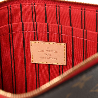 Louis Vuitton Monogram Neverfull MM GM Pochette Cherry 6 of 6
