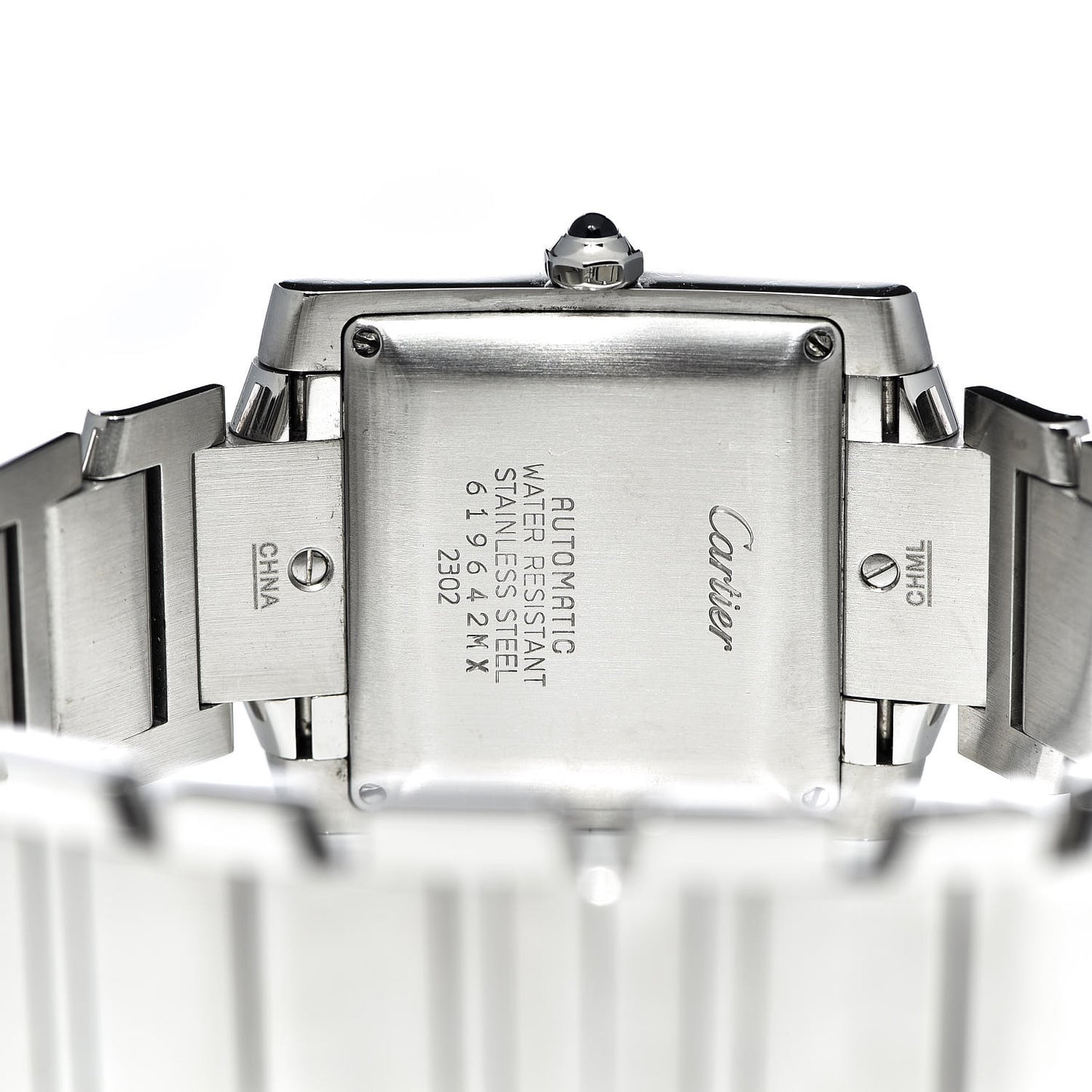 Stainless Steel 28mm Tank Francaise Automatic Watch