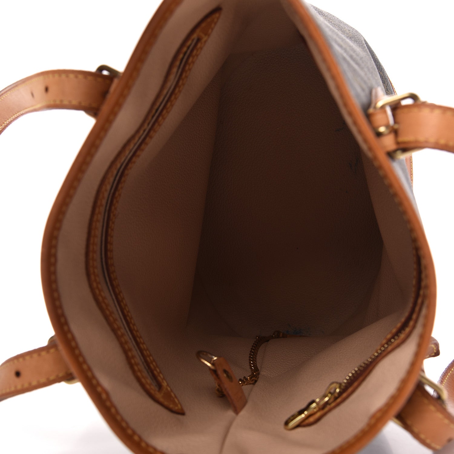 Louis Vuitton Monogram Petit Bucket 23 5 of 9