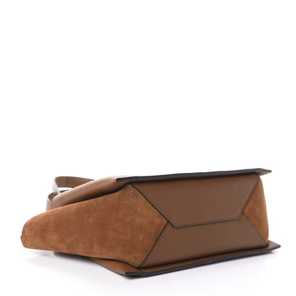 Celine Smooth Calfskin Suede Small Tri-Fold Bag Camel 4 of 9