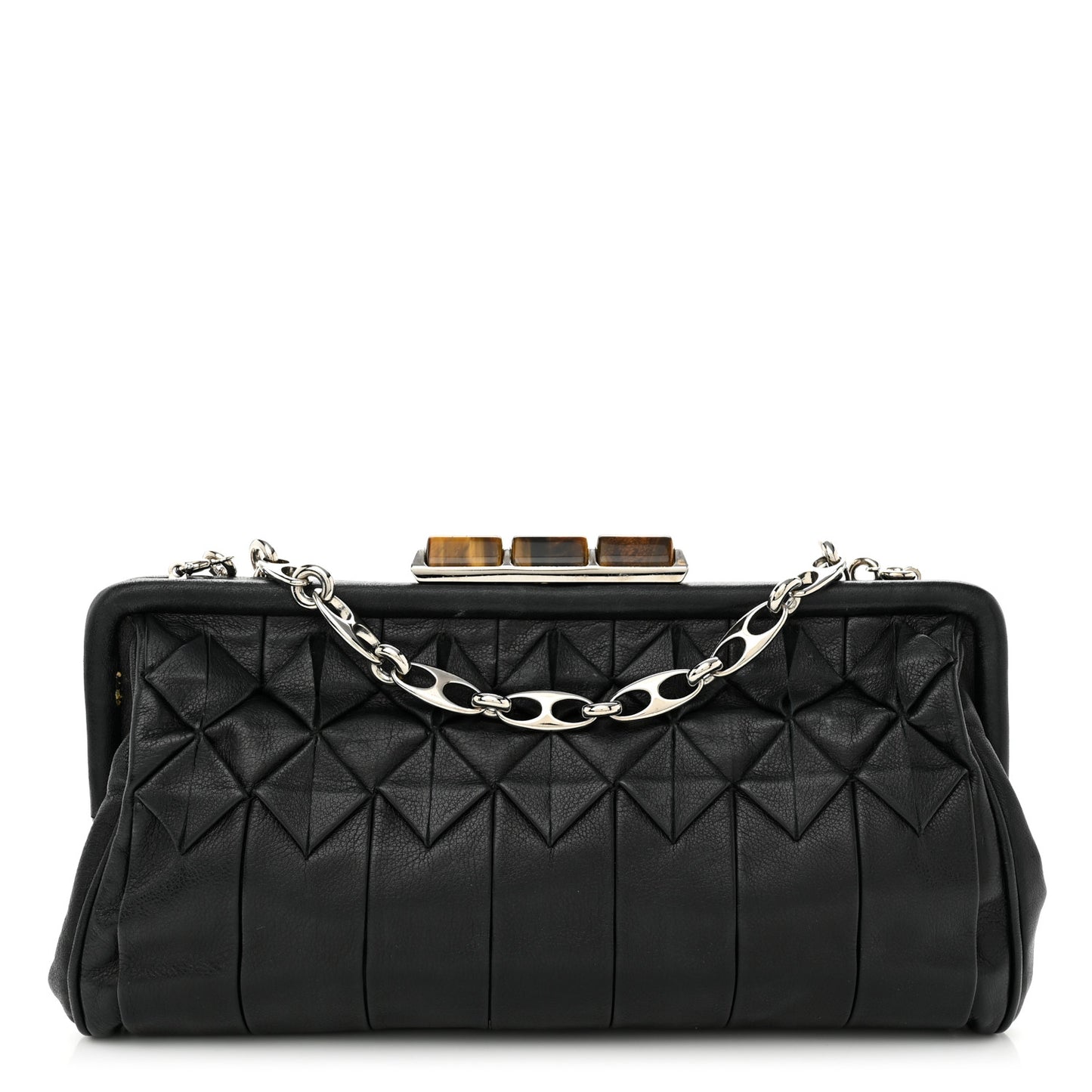 Clutch On Chain Black