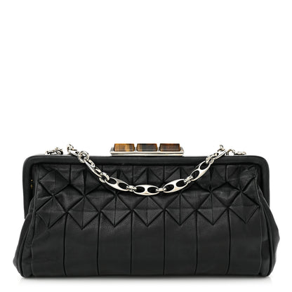 Salvatore Ferragamo Clutch On Chain Black 1 of 12