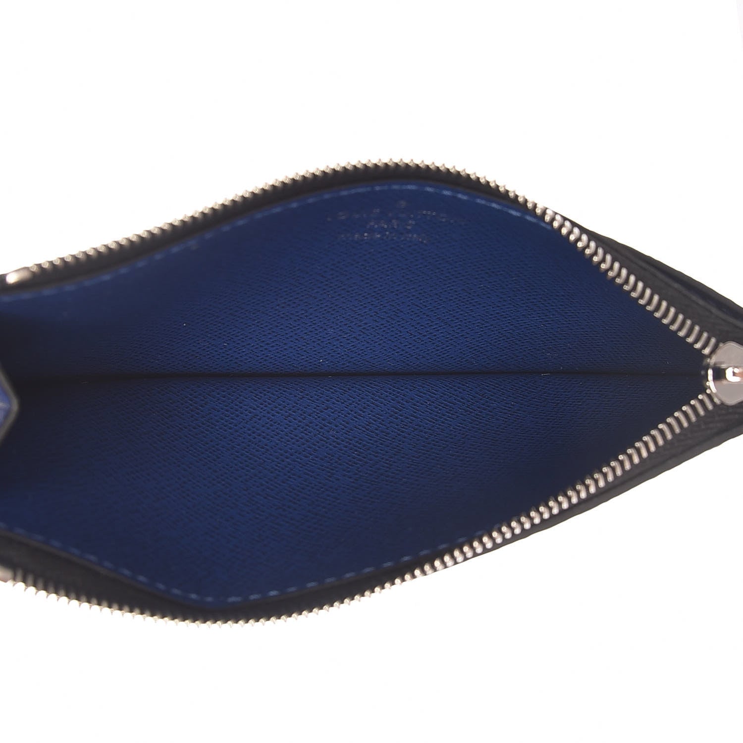 Louis Vuitton Monogram Taiga Coin Card Holder Cobalt 5 of 8