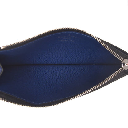 Louis Vuitton Monogram Taiga Coin Card Holder Cobalt 5 of 8