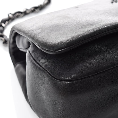 Chanel Lambskin Studded CC East West Flap Black 11 of 16