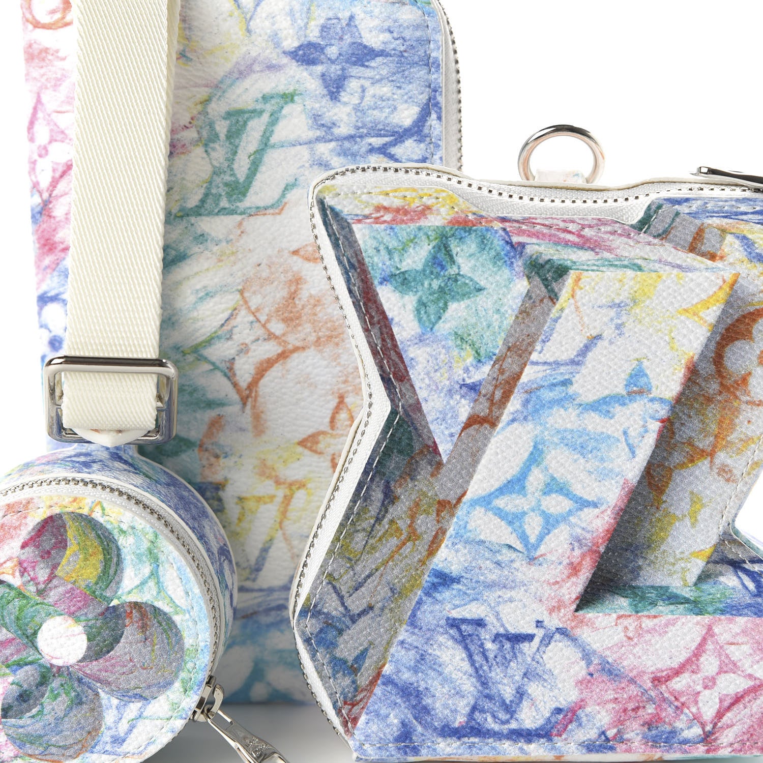 Louis Vuitton Monogram Pastel Colors LV Block 10 of 11