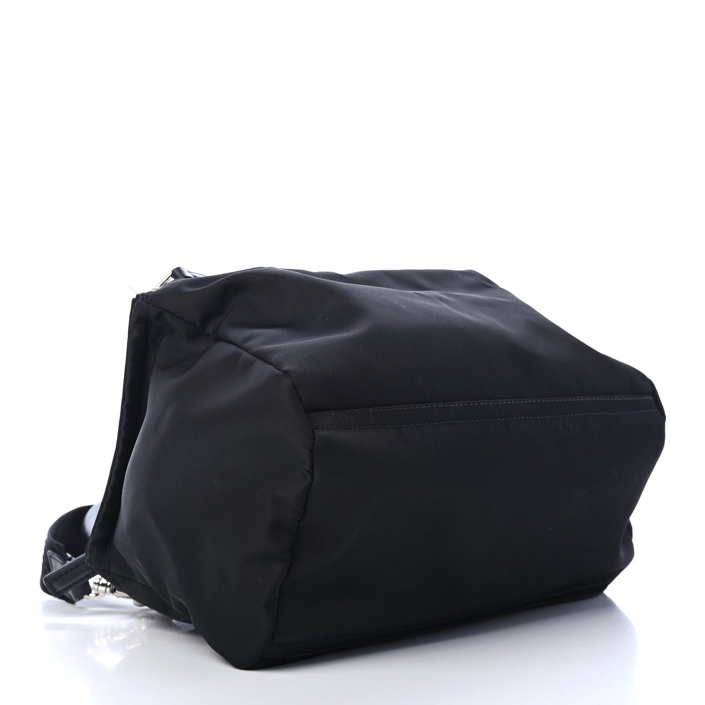 Nylon Logo Small Pandora Black White