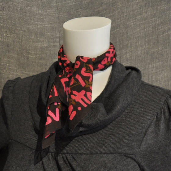 Graffiti Bandana Fuchsia