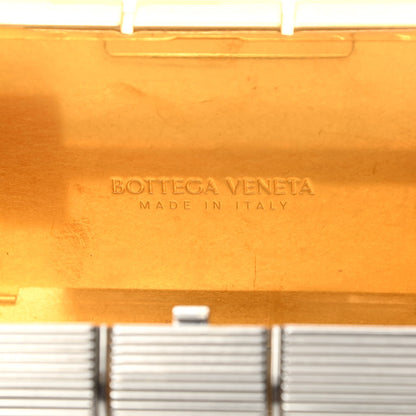 Bottega Veneta Brass Geometric Minaudiere Clutch Gold 6 of 6
