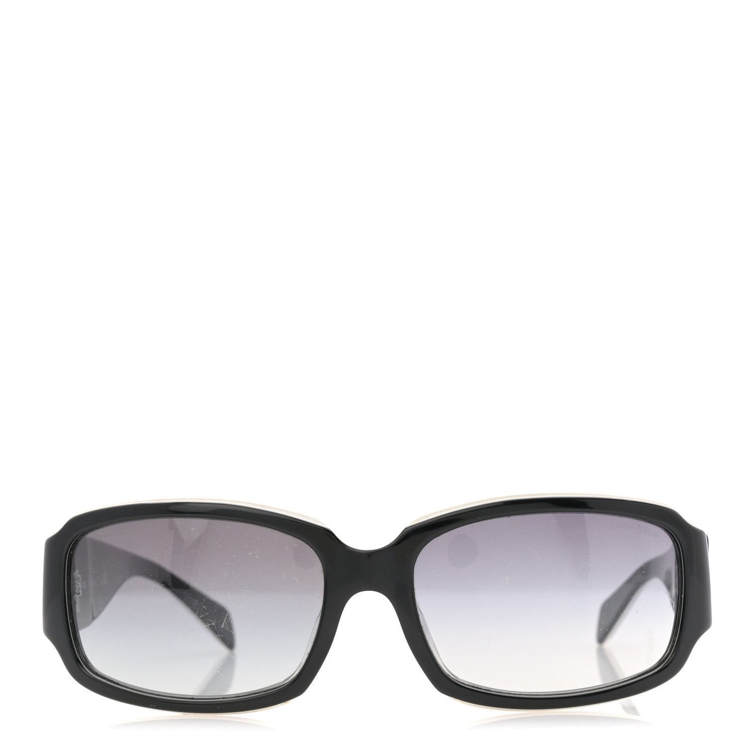Chanel CC Sunglasses 5144 Black White 2 of 11