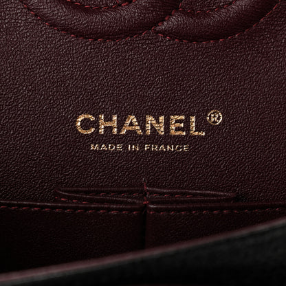 Chanel Caviar Quilted Medium Double Flap Black 6 of 10