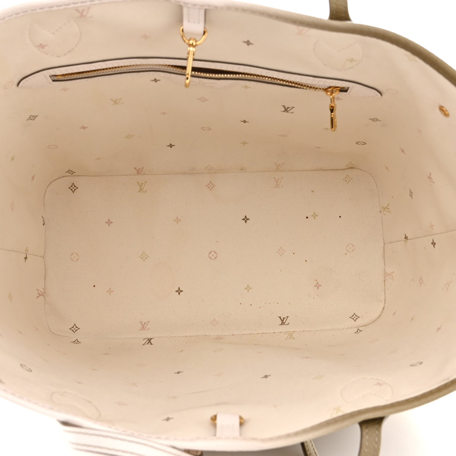Louis Vuitton Monogram Giant Spring In The City Neverfull MM Sunset Kaki 5 of 9