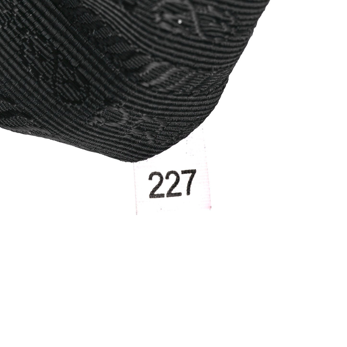 Nylon Tessuto Impuntu Quilted Flap Black