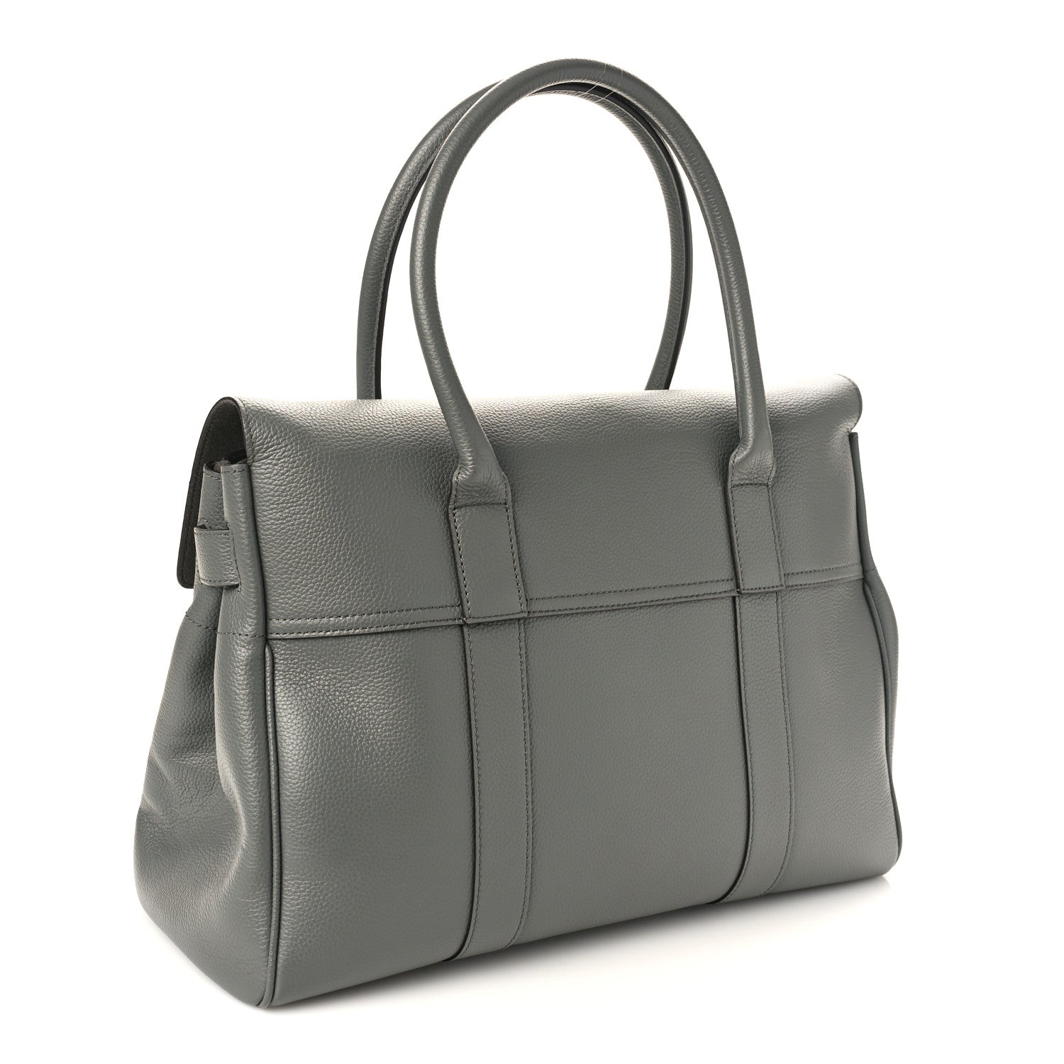 Mulberry Classic Grain Calfskin Bayswater Mole Grey 2 of 8
