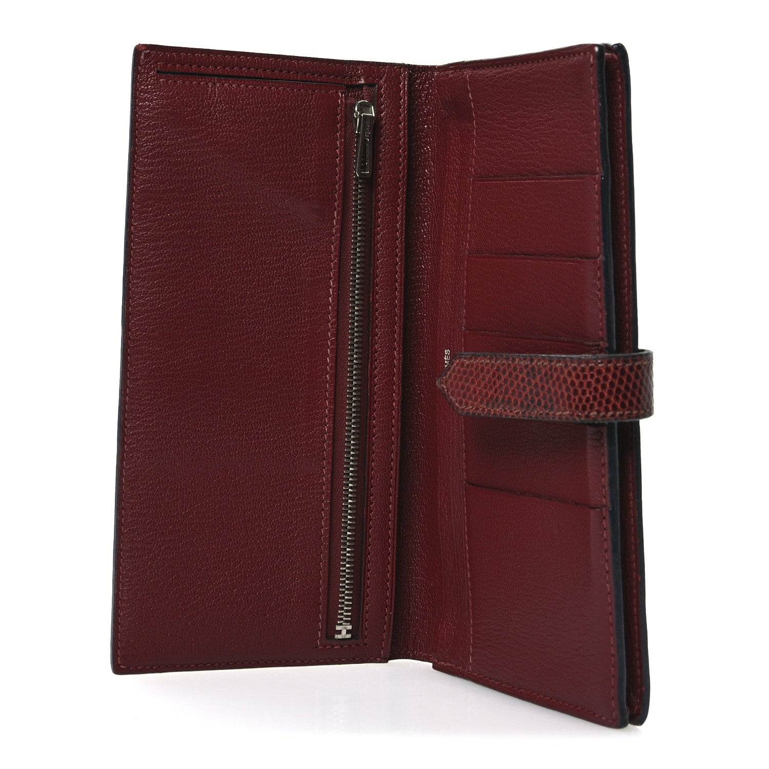 Hermes Lizard Bearn Wallet Etrusque 5 of 8