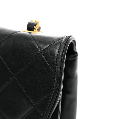 Chanel Lambskin Quilted Small Single Flap Black 11 of 12