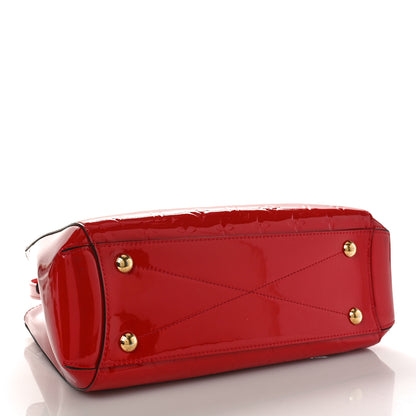 Louis Vuitton Vernis Montaigne MM Cherry 4 of 9
