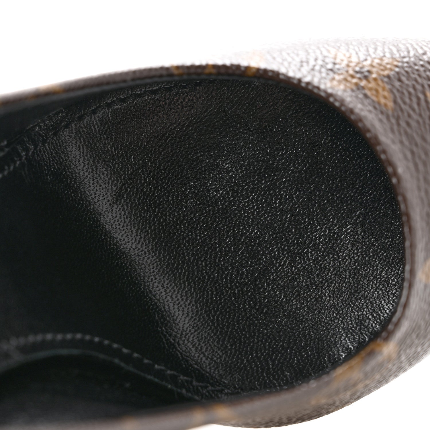 Louis Vuitton Monogram Cherie Pumps 38 Black 10 of 10