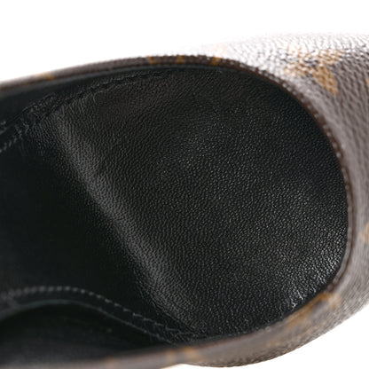 Louis Vuitton Monogram Cherie Pumps 38 Black 10 of 10