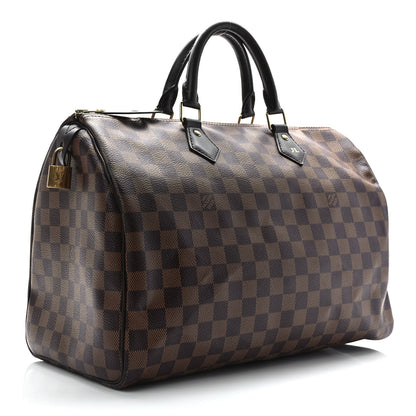 Louis Vuitton Damier Ebene Speedy 35 2 of 8