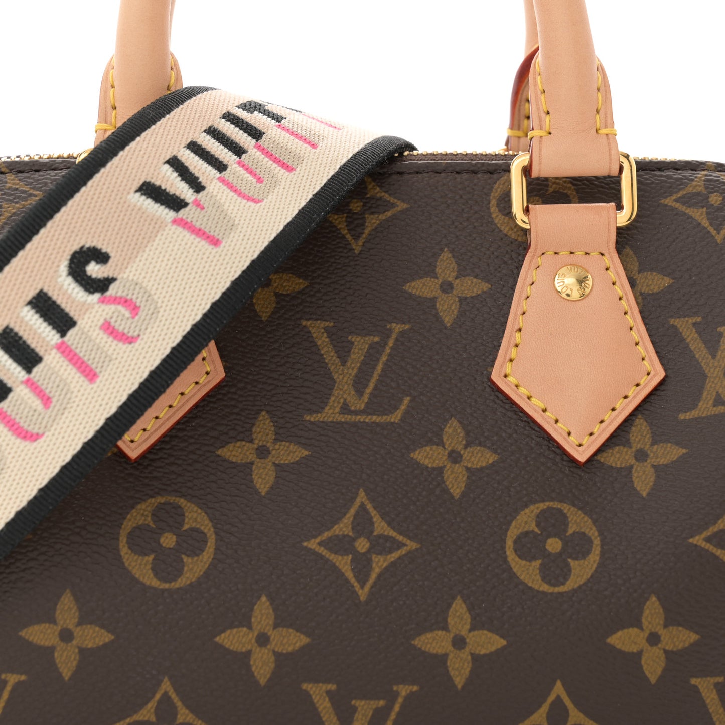 Monogram Speedy Bandouliere 20 Black