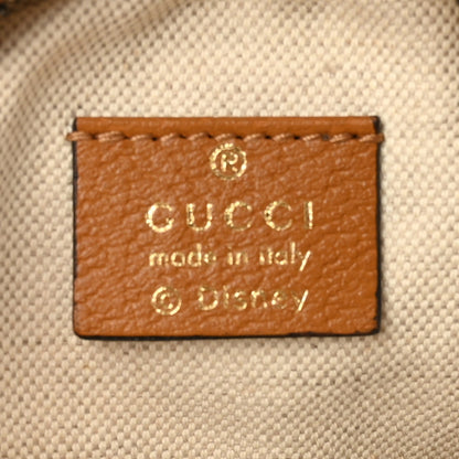 Gucci X DISNEY Mini Vintage GG Supreme Monogram Mickey Mouse Round Shoulder Bag Beige Vintage Sun Oil 6 of 11