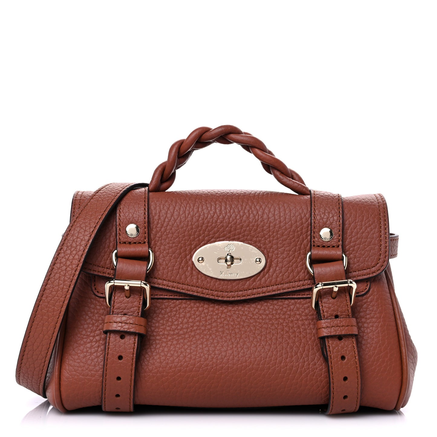 Heavy Grain Mini Alexa Chestnut