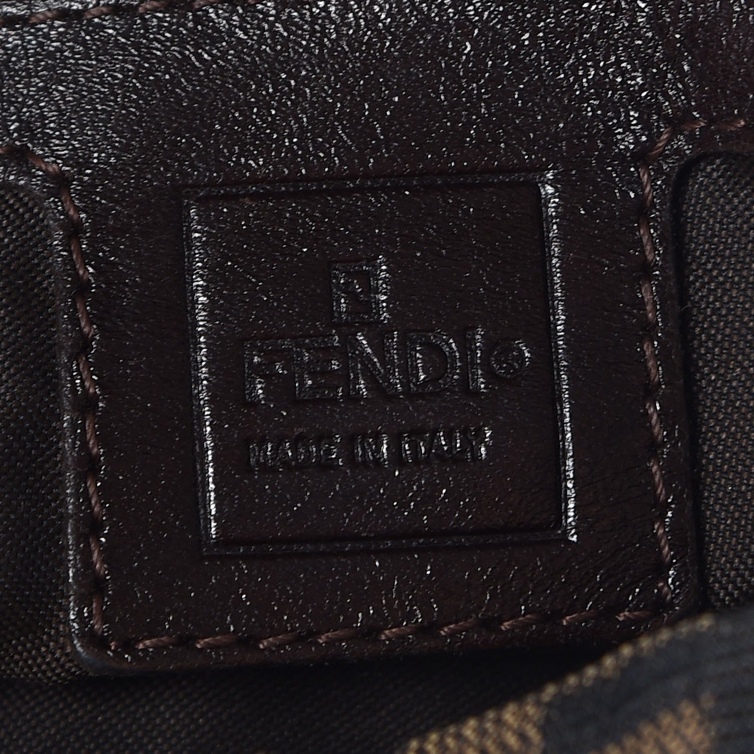 Fendi Zucca Small Shoulder Bag Tobacco 6 of 19