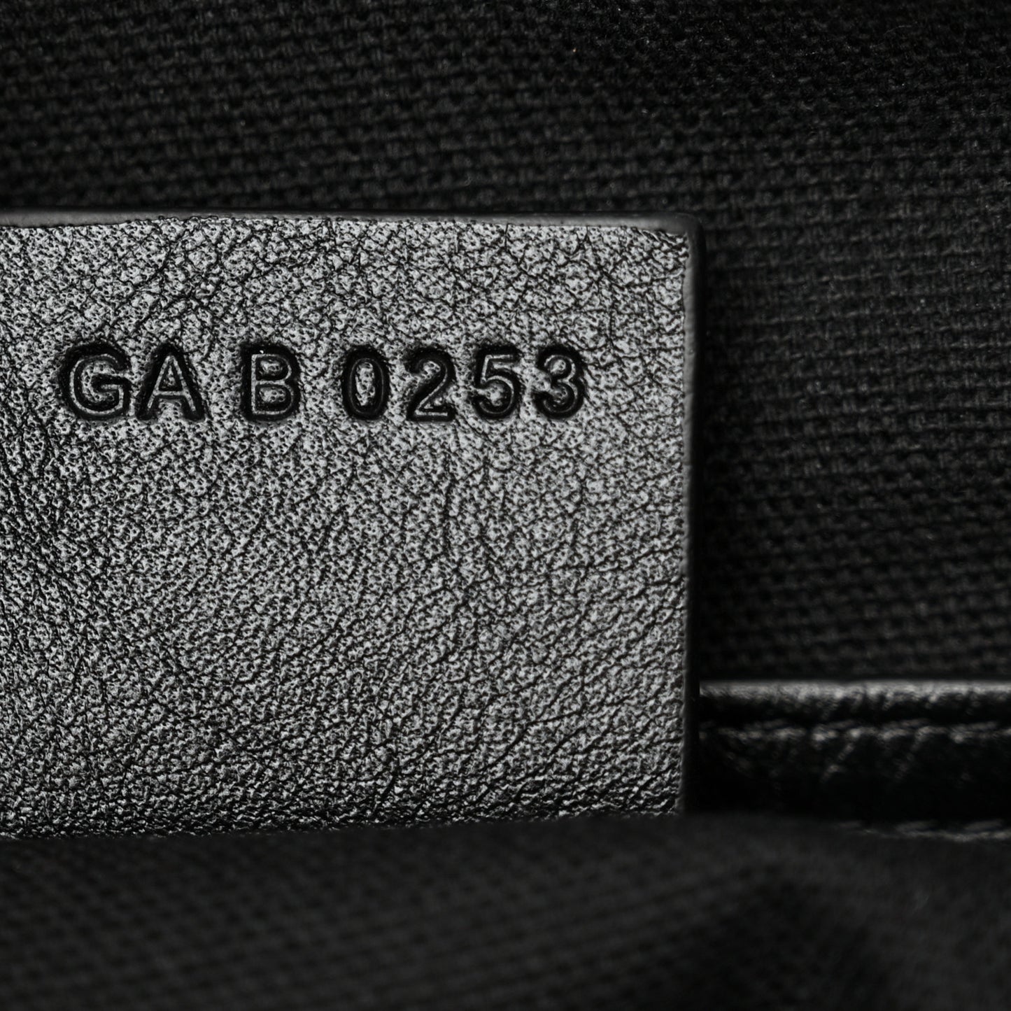 Tumbled Calfskin Medium Voyou Bag Black