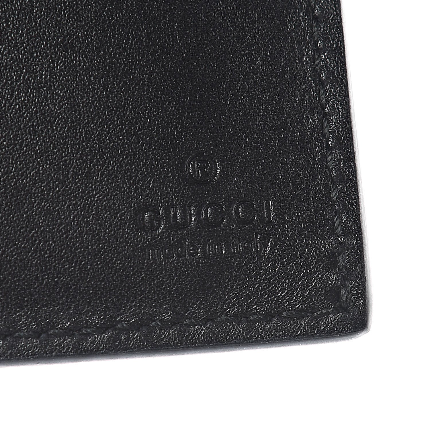 Gucci X MLB Guccissima LA Dodgers Embroidered Bi-Fold Wallet Black Green 7 of 8