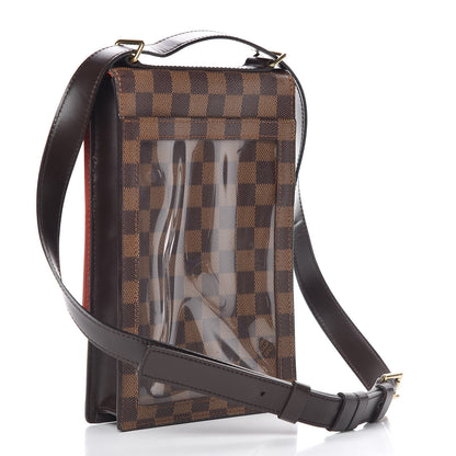 Louis Vuitton Damier Ebene Portobello Travel Shoulder Bag 3 of 9