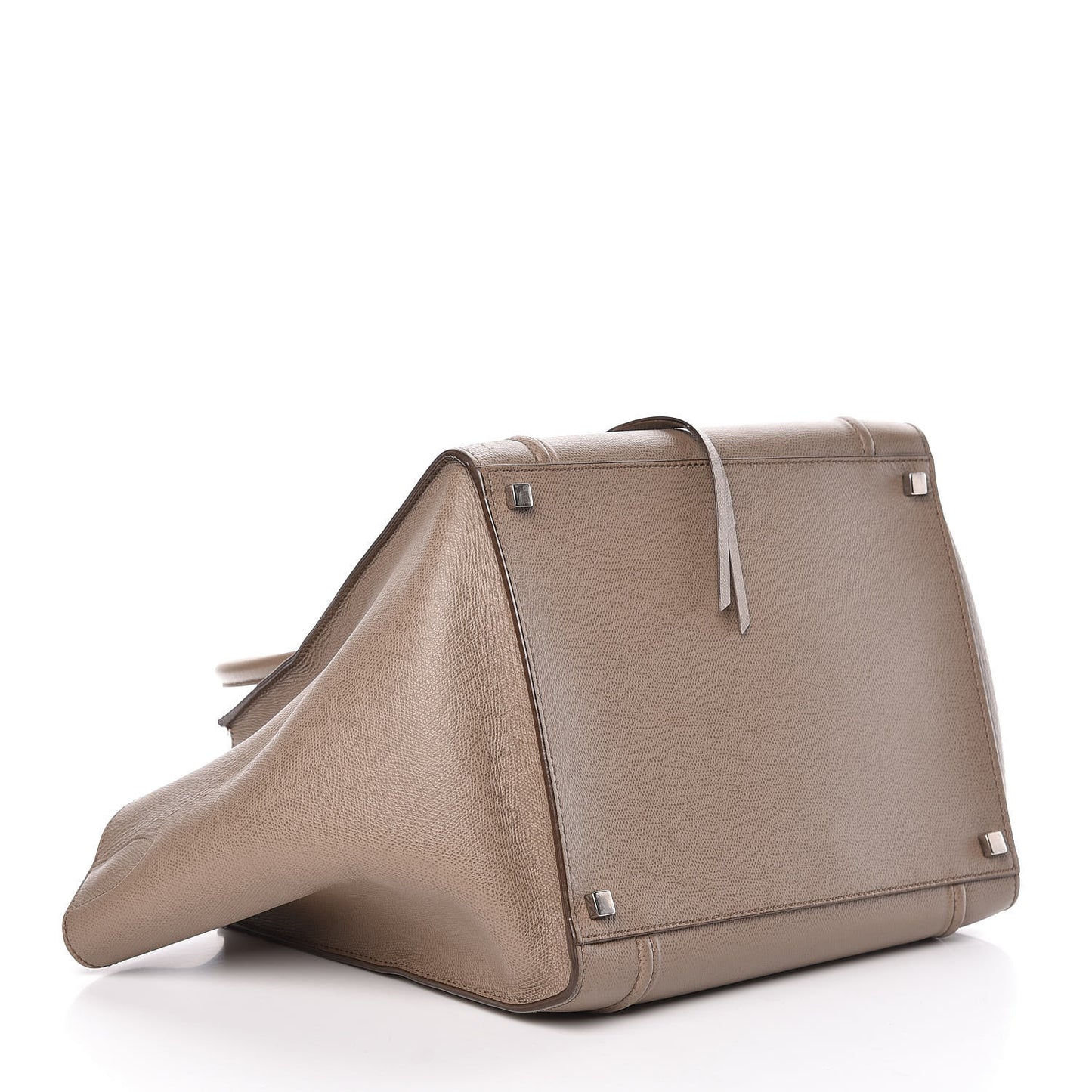 Grained Calfskin Medium Phantom Luggage Taupe