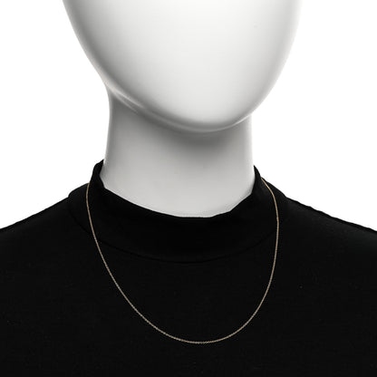 Tiffany 18K Yellow Gold Chain Necklace 18" 2 of 4