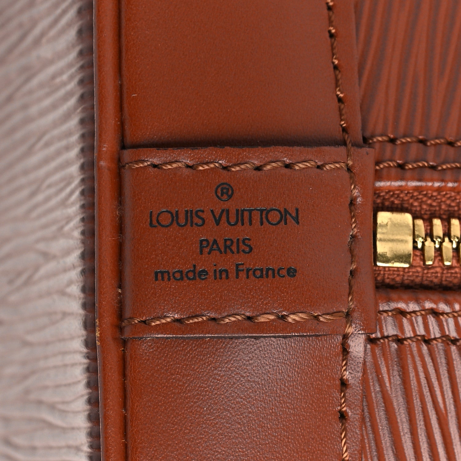 Louis Vuitton Epi Alma PM Kenyan Fawn 6 of 9