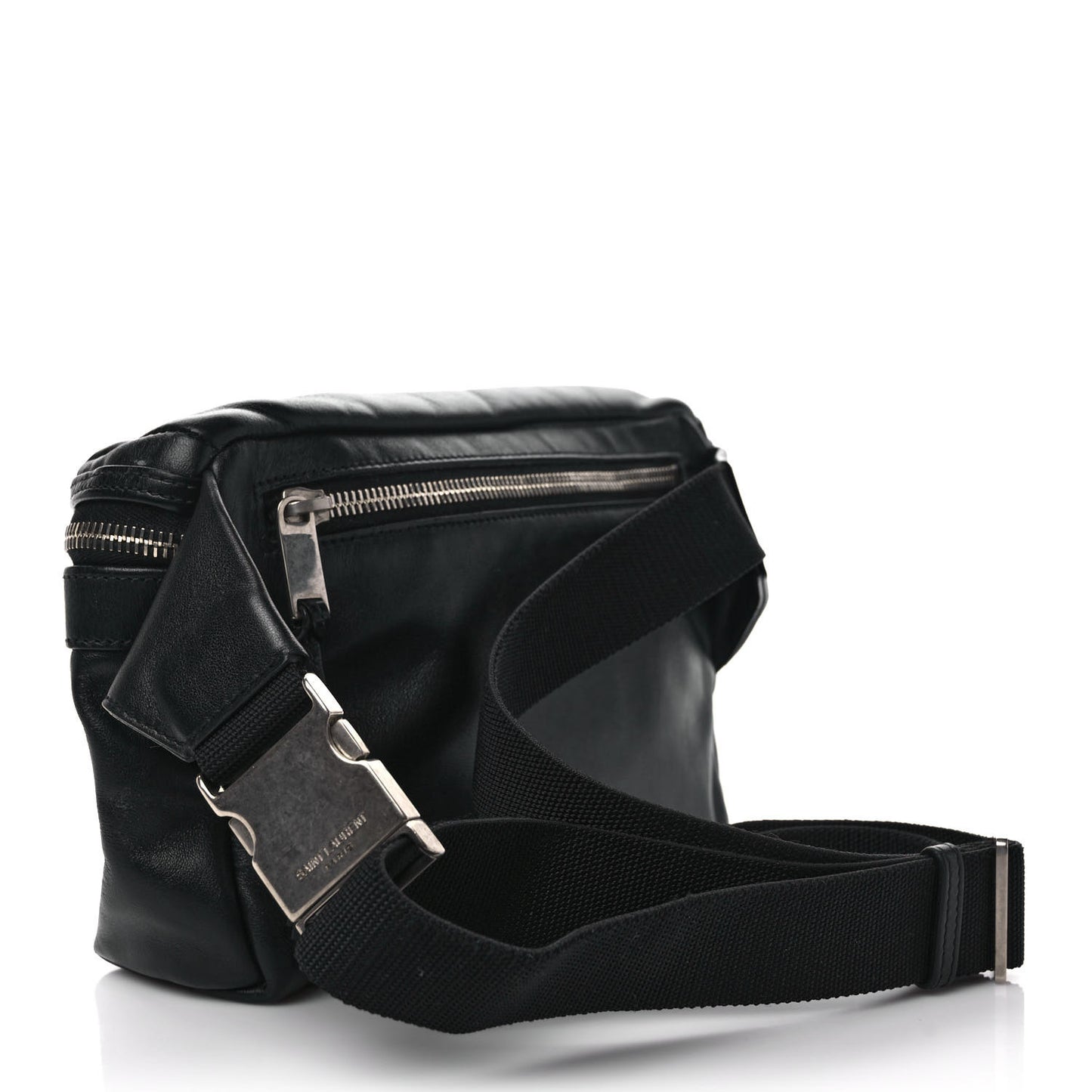 Calfskin City Belt Bag Black