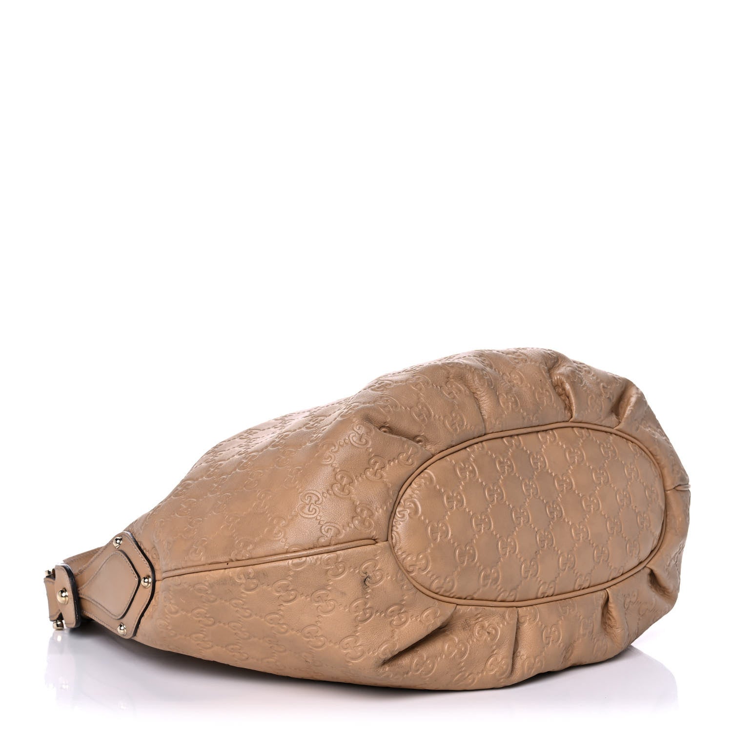 Gucci Guccissima Medium Pelham Hobo Beige 4 of 15