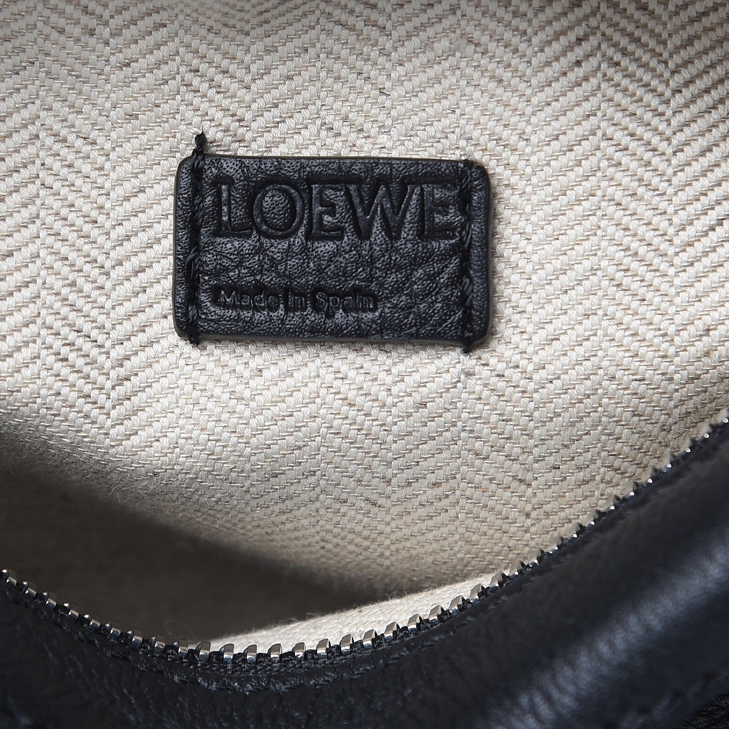 Loewe Calfskin Mini Puzzle Bag Black 6 of 10