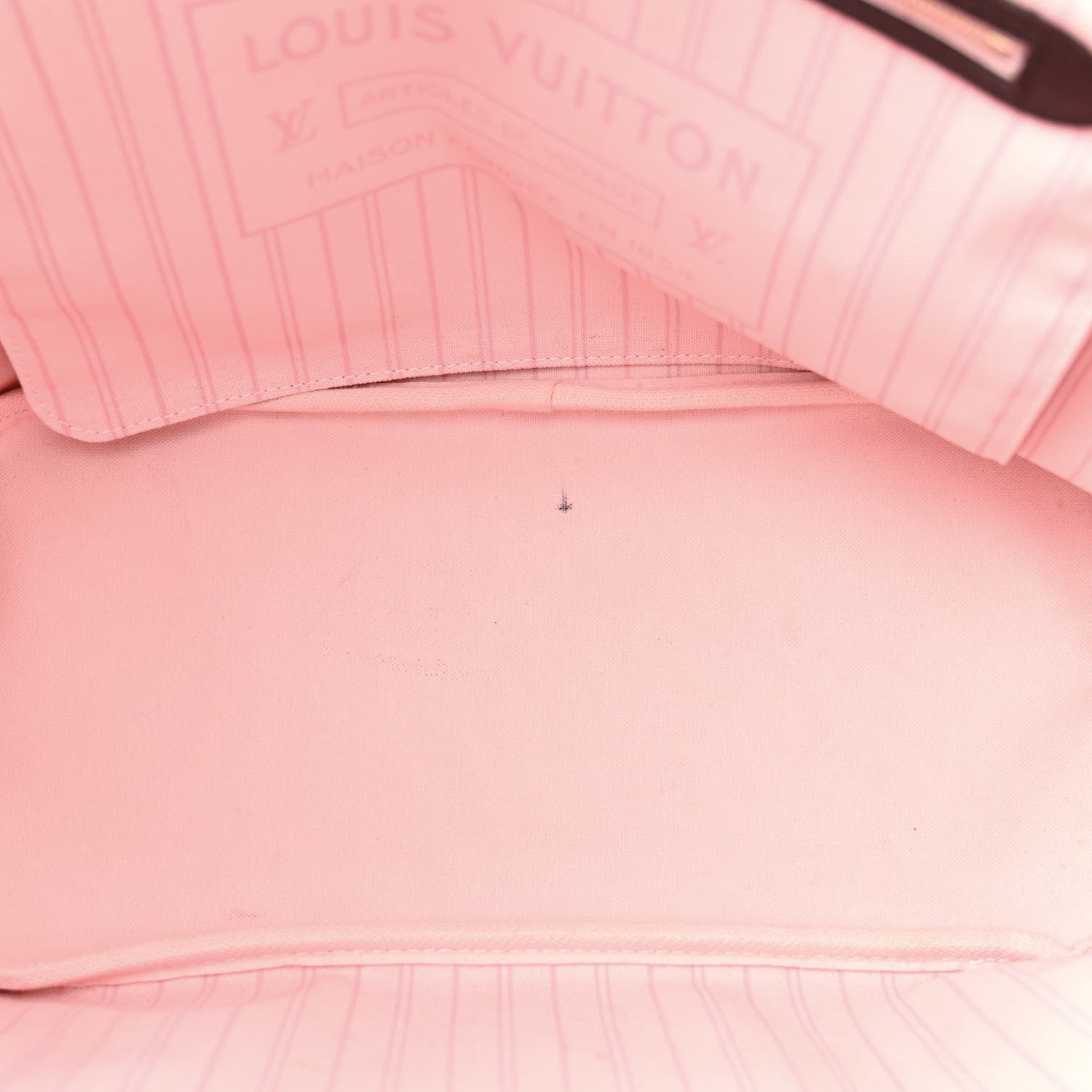 Louis Vuitton LOUIS VUITTON Damier Ebene Neo Neverfull MM Rose Ballerine 6 of 15