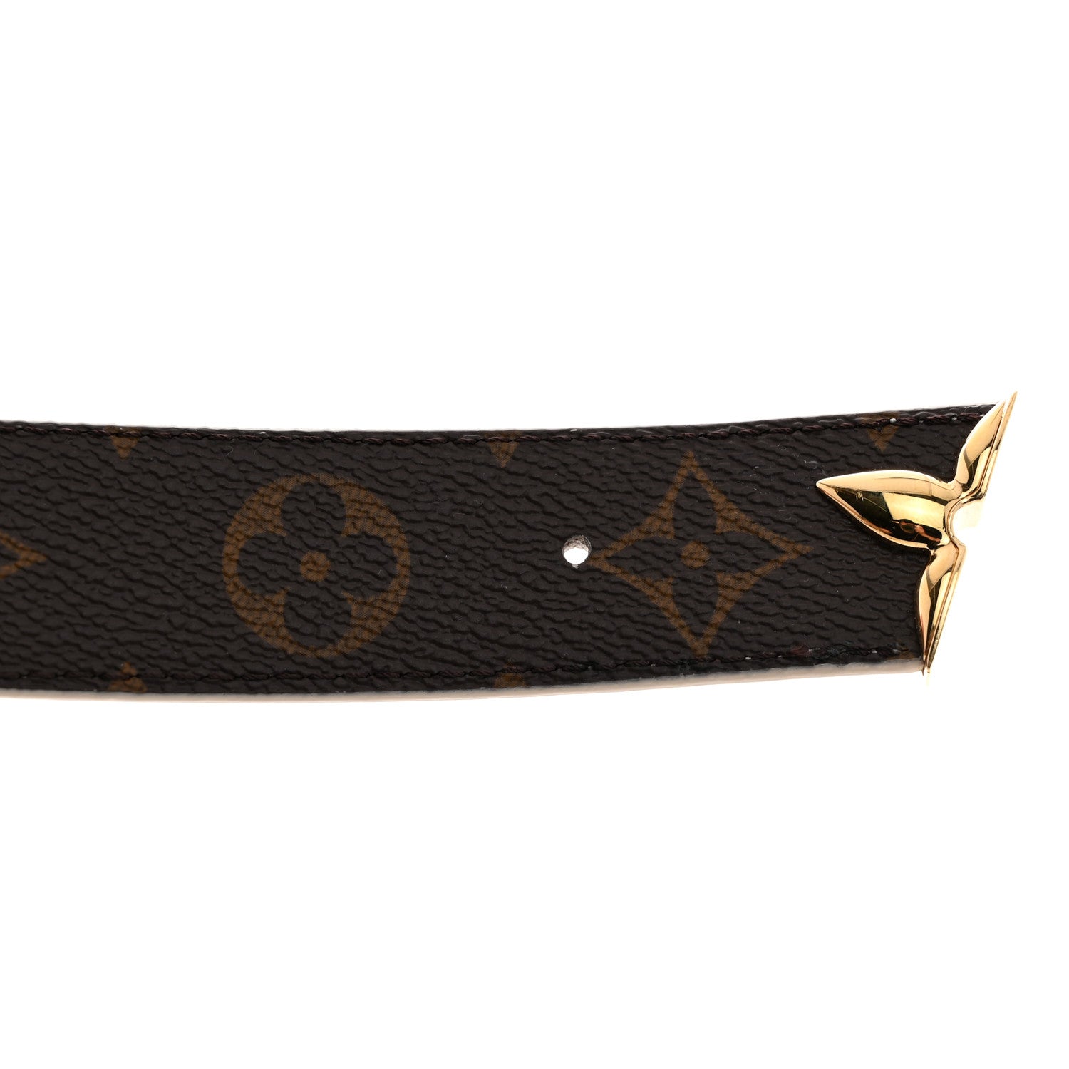 Louis Vuitton Monogram 20mm Pretty Reversible Belt 90 36 Beige 5 of 8