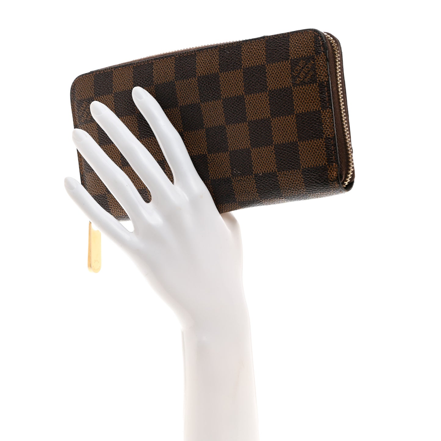 Damier Ebene Zippy Wallet