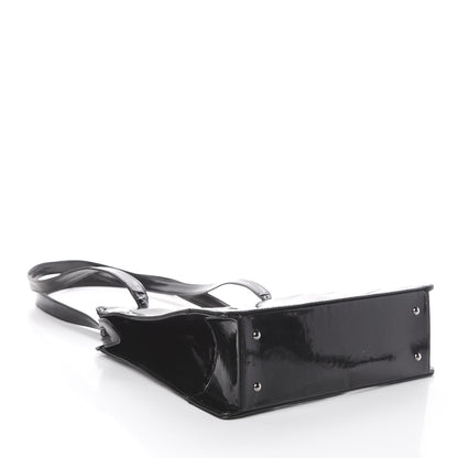 Chanel Patent Shoulder Bag Black 3 of 8