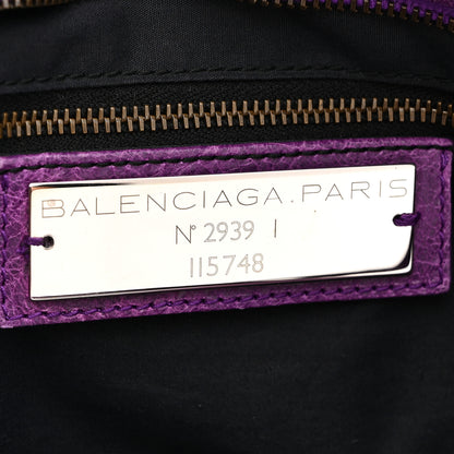 Balenciaga Agneau Classic Hardware City Ultraviolet 7 of 11