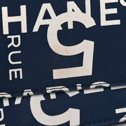 Chanel Denim Coco Wallet On Chain WOC Blue 12 of 12