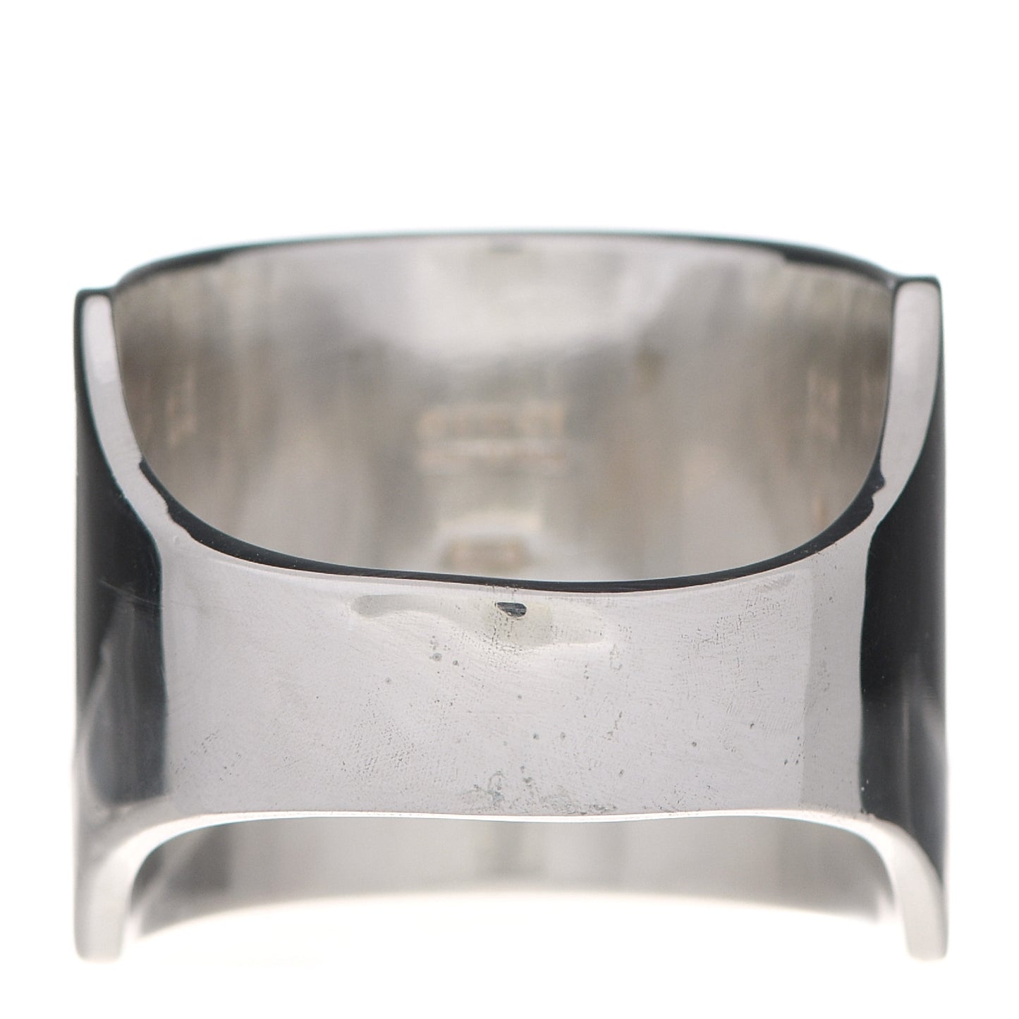 Sterling Silver Square Signet Ring 63 10.25