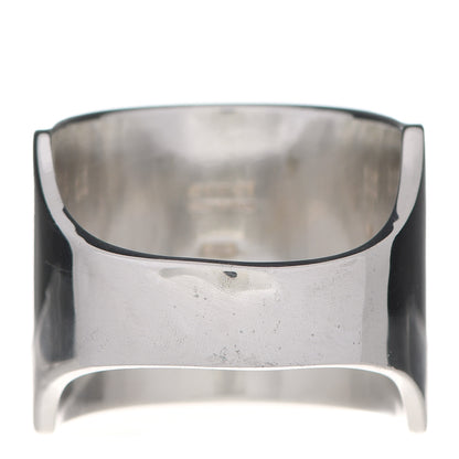 Gucci Sterling Silver Square Signet Ring 63 10.25 3 of 4